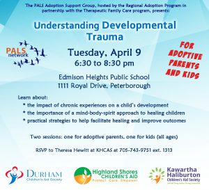 PALS Understanding Developmental Trauma Apr 9 2019